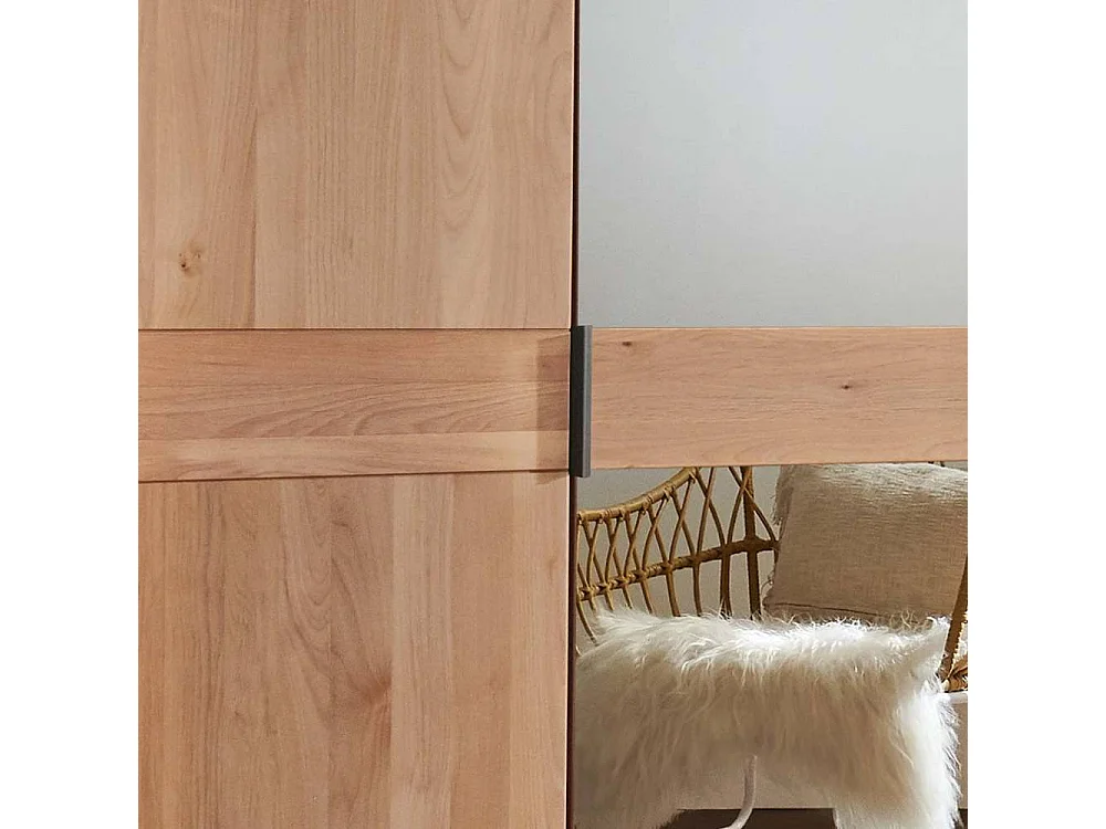 Drehtürenschrank Schlafzimmerkleiderschrank 295 cm breit 216 cm hoch