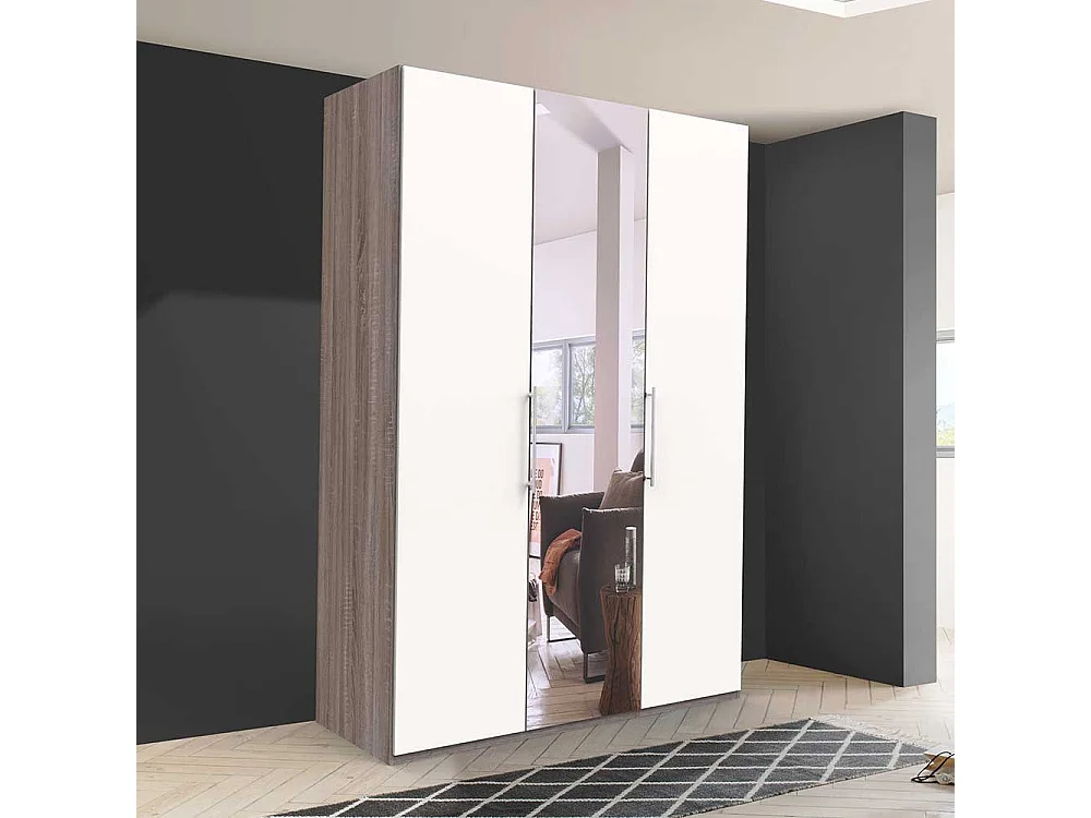 Kleiderschrank Jugendzimmer mit Spiegeltür modern