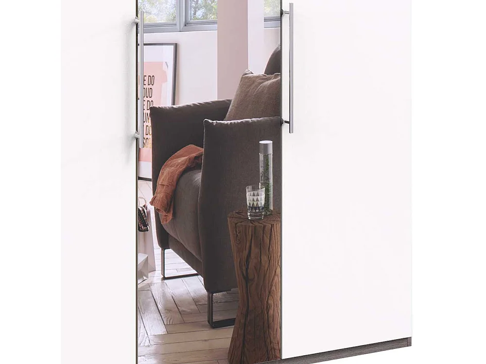 Kleiderschrank Jugendzimmer mit Spiegeltür modern