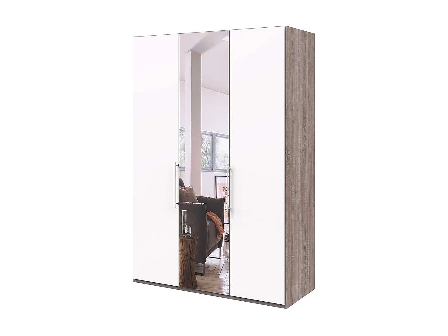 Kleiderschrank Jugendzimmer mit Spiegeltür modern