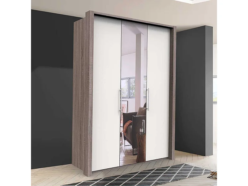 Kleiderschrank Jugendzimmer mit Spiegeltür modern