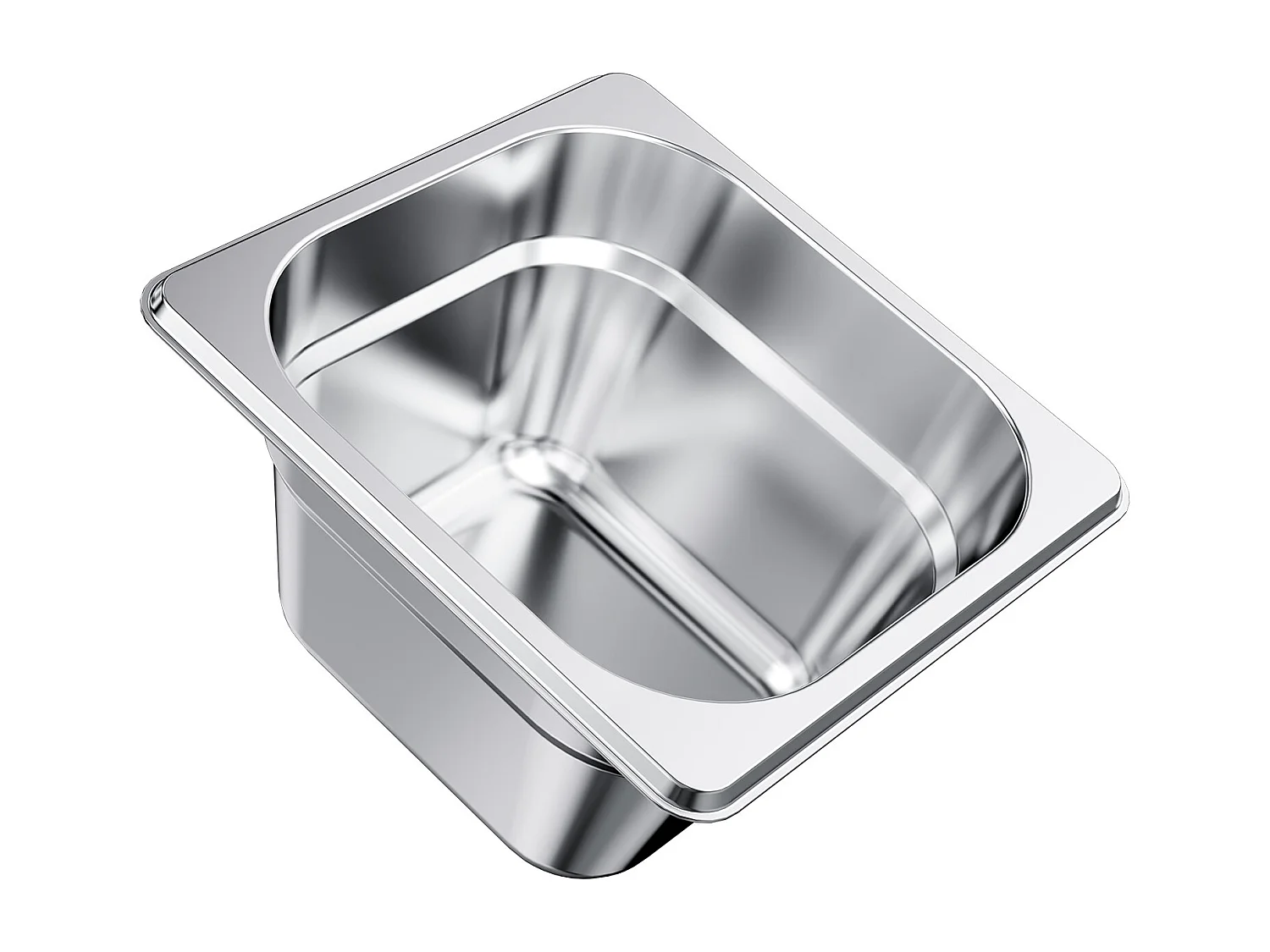 Bac Gastronorme SucceBuy GN 1/6, Récipient de Restauration en Acier Inoxydable 6PCs 1,7 L, Bac Inox Alimentaire Profondeur 10 cm, Anti-adhérent