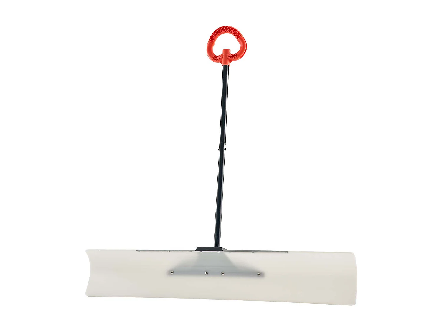 Pelle à Neige SucceBuy, 122 cm, Poussoir à Neige avec Poignée Ergonomique, Lame en Plastique PEHD, Pelle de Déneigement à Manche Segmenté, Pousse-neige