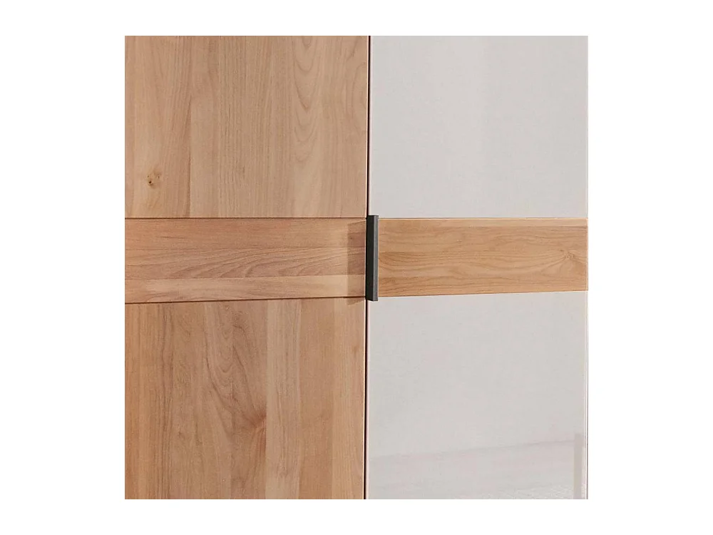 Kleiderschrank Schlafzimmerkleiderschrank 236 cm hoch mit acht Einlegeböden