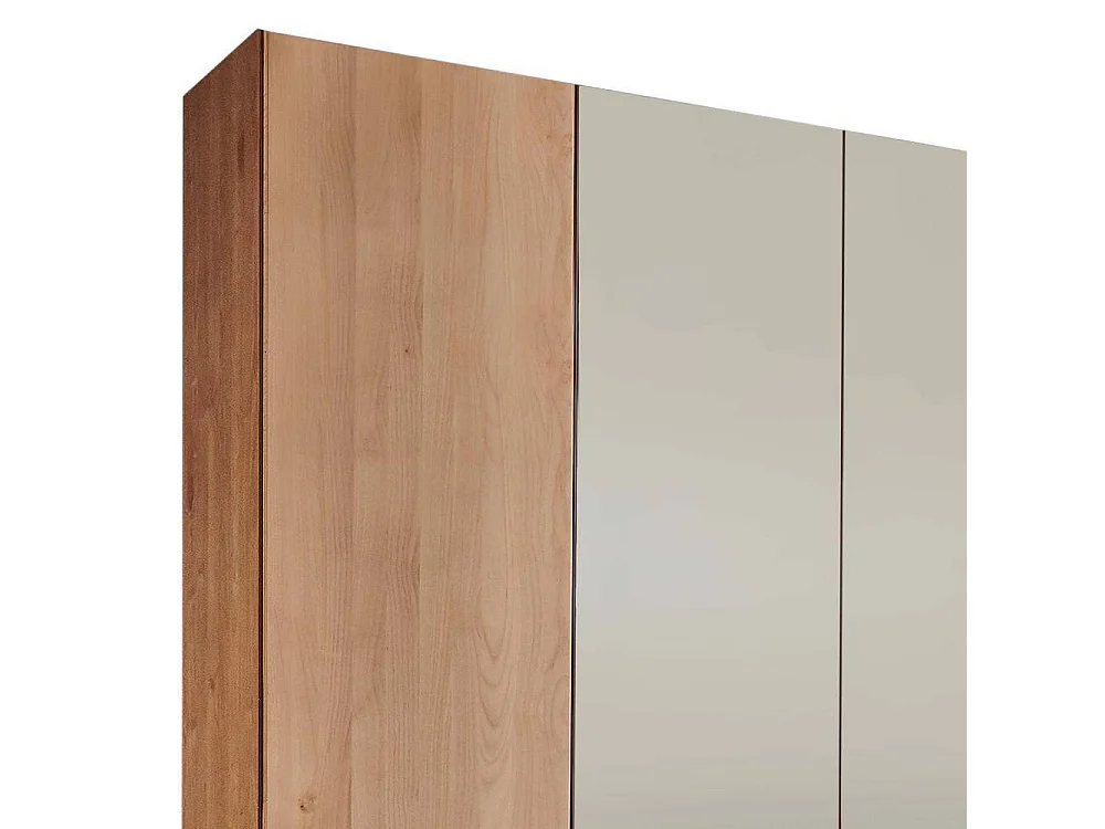Drehtürschrank Schlafzimmerschrank in modernem Design und Erlefarben