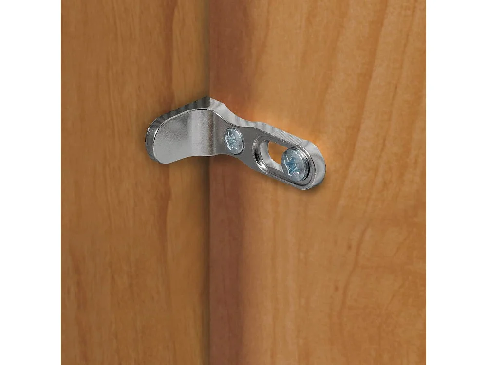 Kleiderschrank Drehtürenschrank mit Spiegeltür 148 cm breit