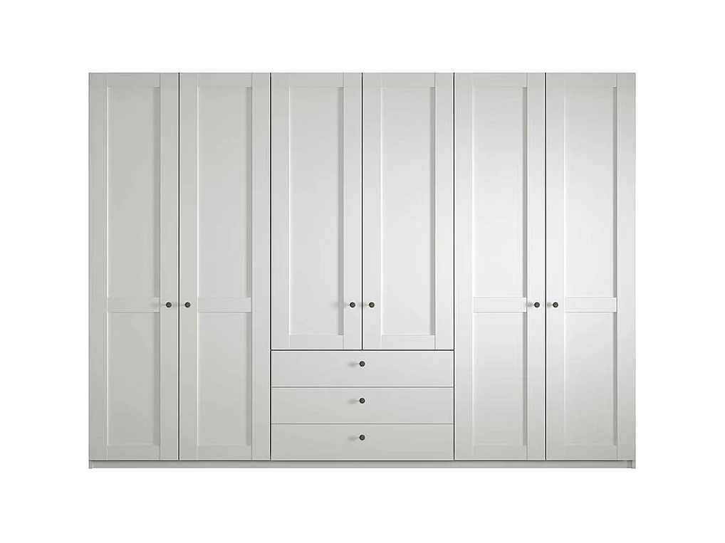 XL Kleiderschrank 300 cm im Landhausstil Made in Germany