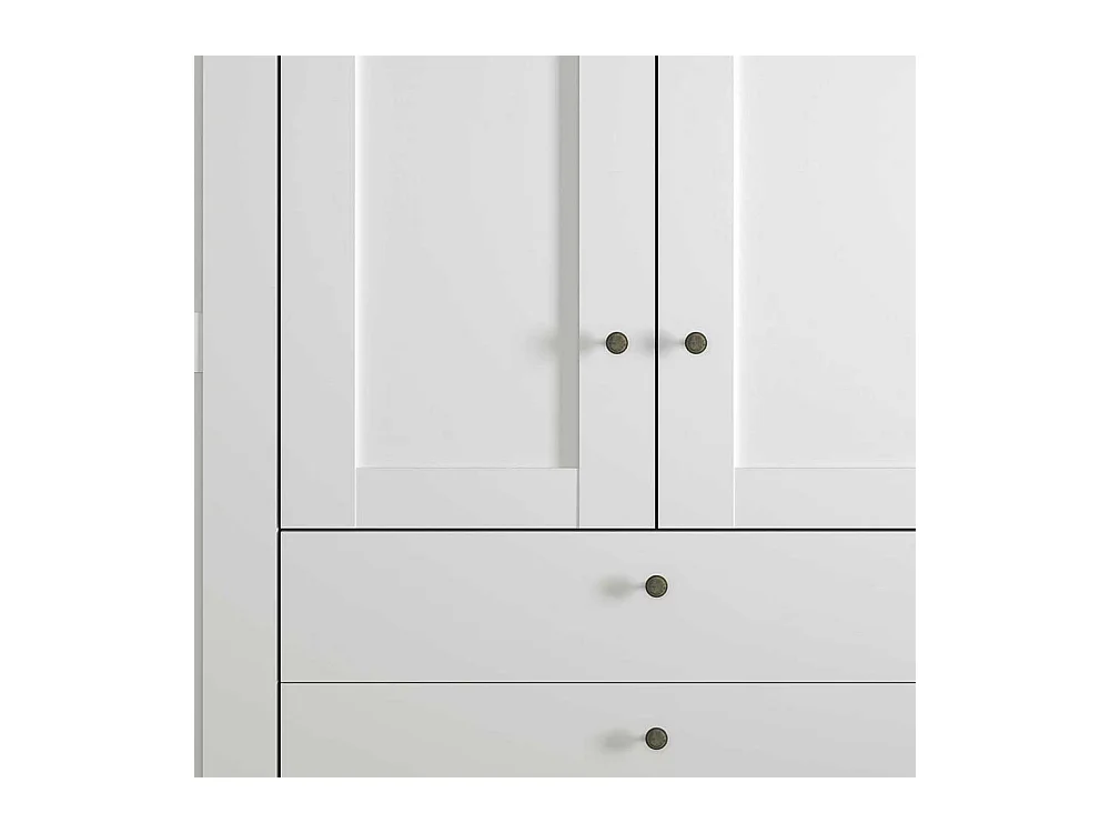 XL Kleiderschrank 300 cm im Landhausstil Made in Germany