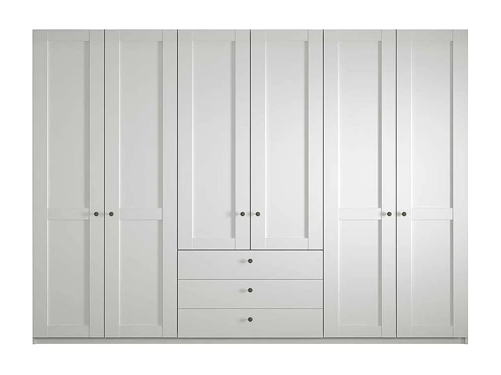 XL Kleiderschrank 300 cm im Landhausstil Made in Germany