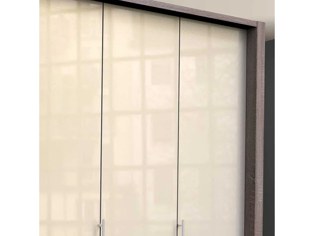 Kompakter Jugend Kleiderschrank mit acht Schubladen 2 türig