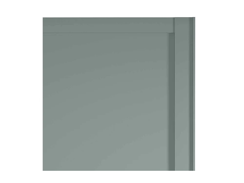 Schiebetürenschrank graugruen im Landhausstil Made in Germany