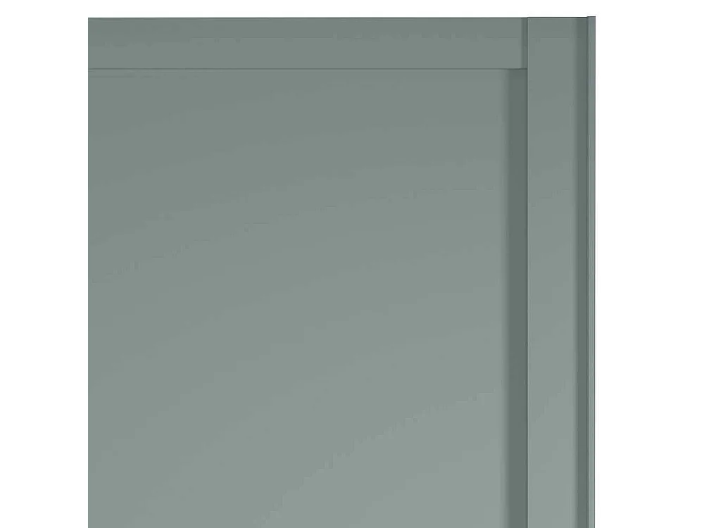 Schiebetürenschrank graugruen im Landhausstil Made in Germany