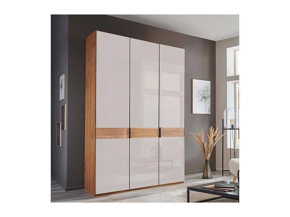 Kleiderschrank Schlafzimmerschrank in modernem Design mit Drehtüren