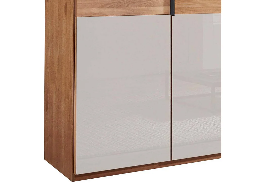 Kleiderschrank Schlafzimmerschrank in modernem Design mit Drehtüren