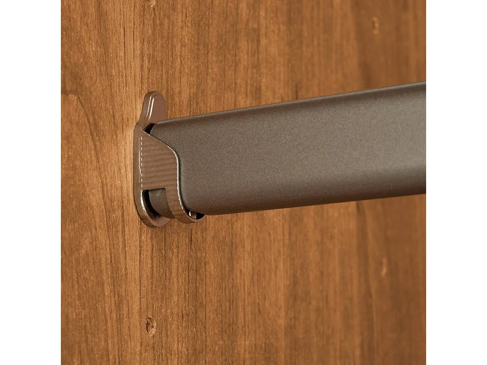 Kleiderschrank Schlafzimmerschrank in modernem Design mit Drehtüren