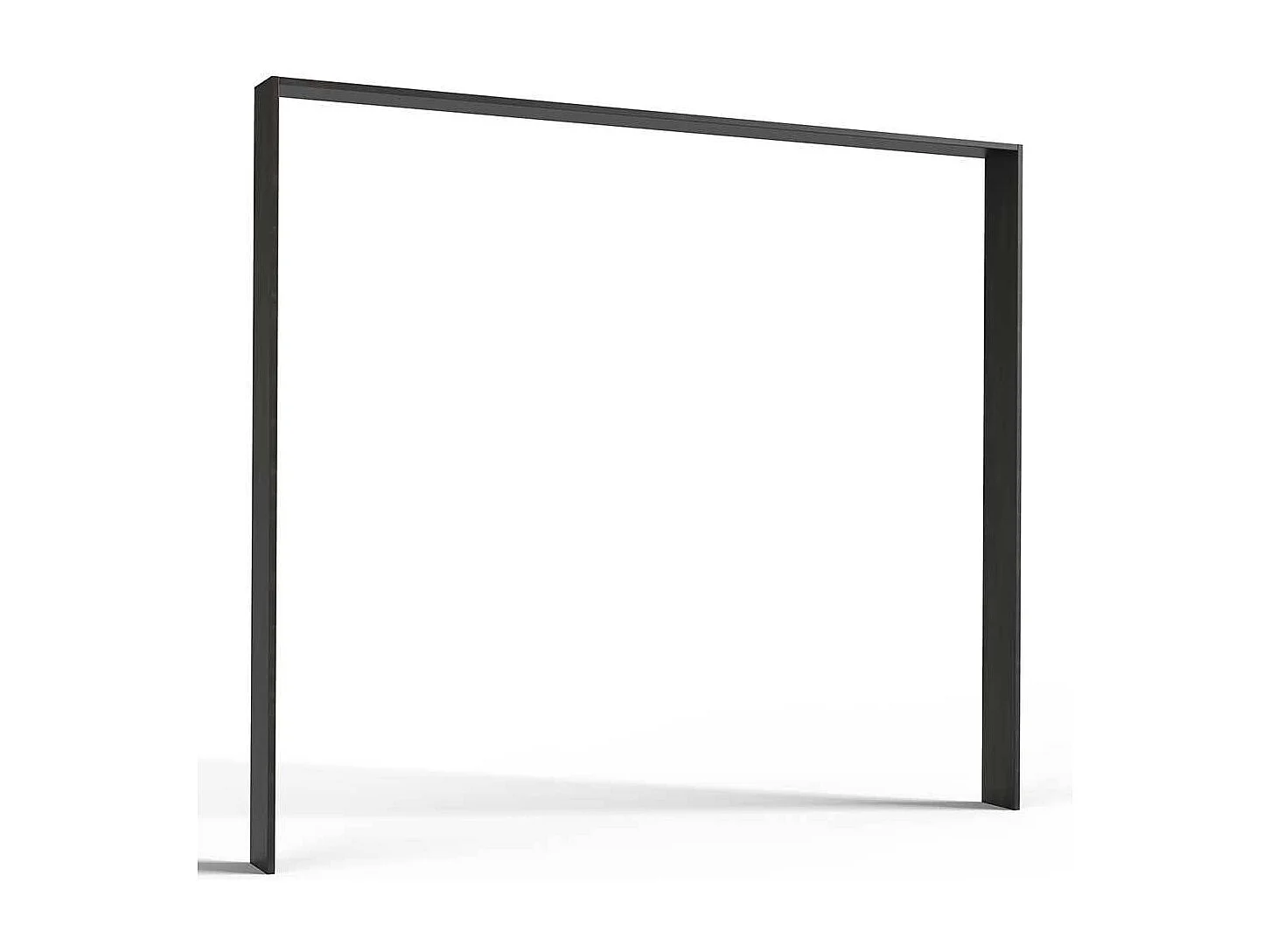 Moderner Drehtürenschrank mit drei Schubladen Metallgriffen