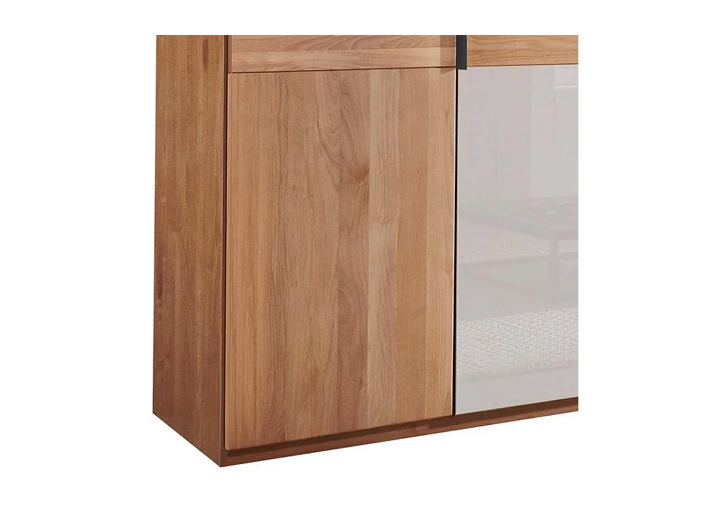 Drehtürenschrank Schlafzimmerschrank teilmassiv 148 cm breit