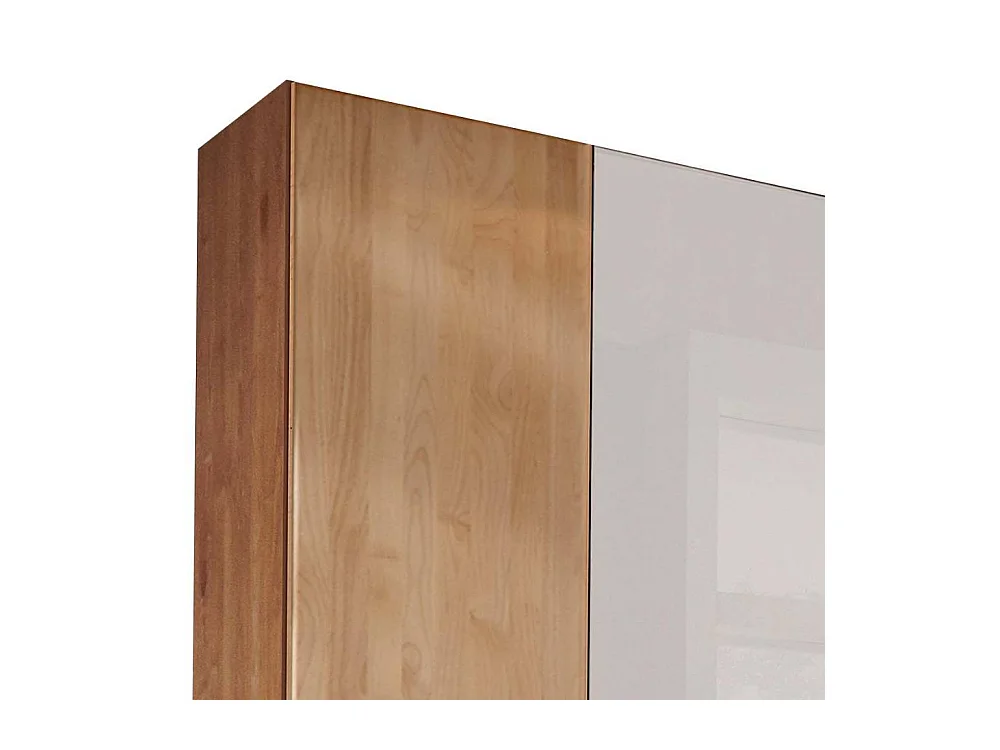 Drehtürenschrank Schlafzimmerschrank teilmassiv 148 cm breit