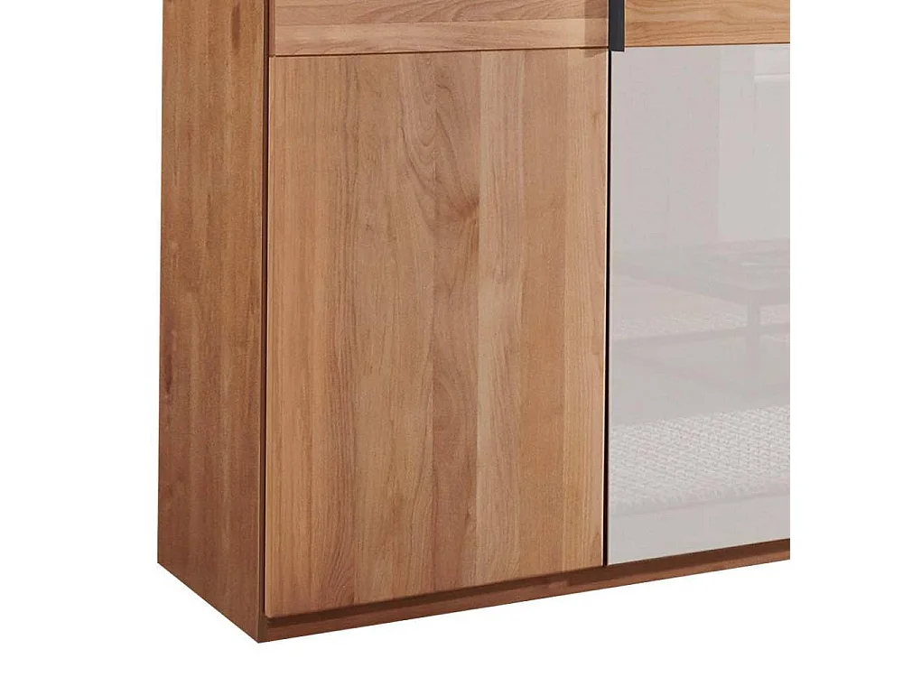 Drehtürenschrank Schlafzimmerschrank teilmassiv 148 cm breit