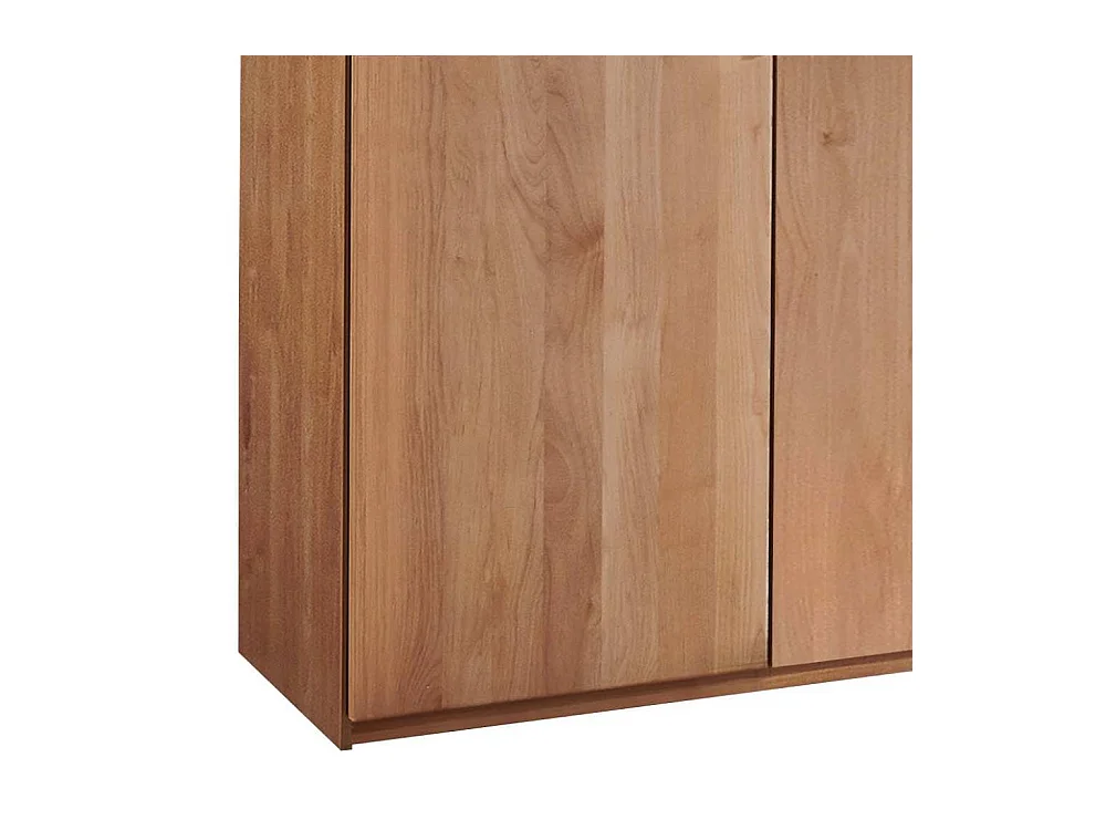 Drehtürenschrank Spiegelschrank teilmassiv in Erlefarben