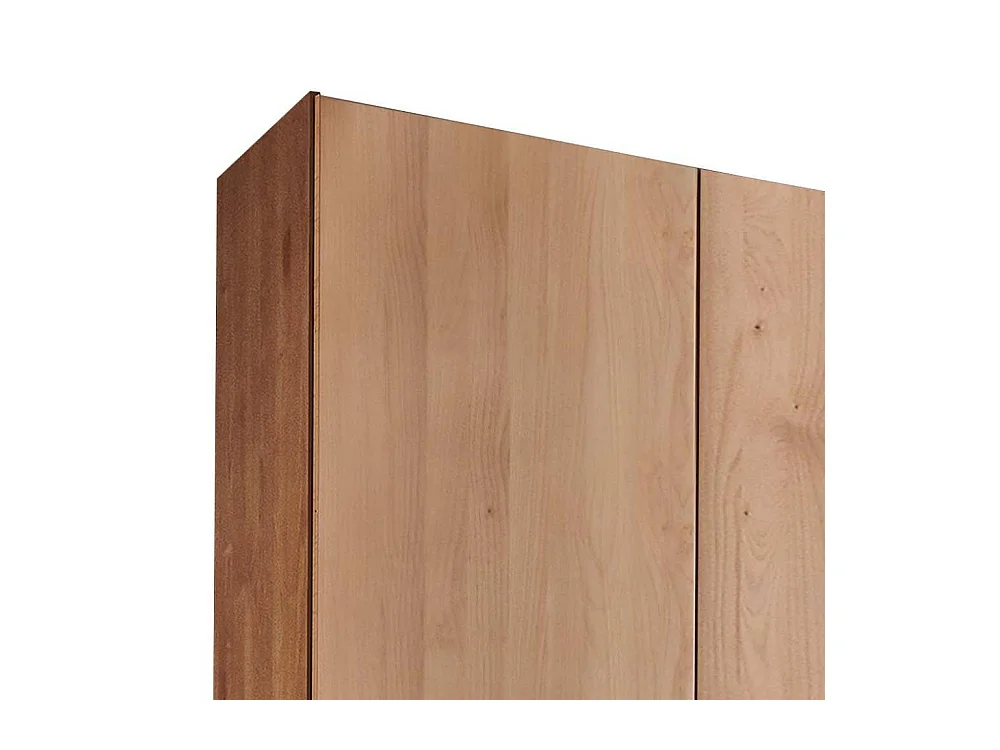 Drehtürenschrank Spiegelschrank teilmassiv in Erlefarben