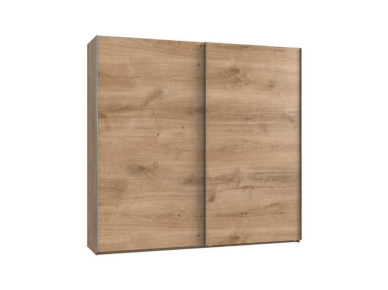 Kleiderschrank Schiebetüren in Plankeneiche NB Made in Germany