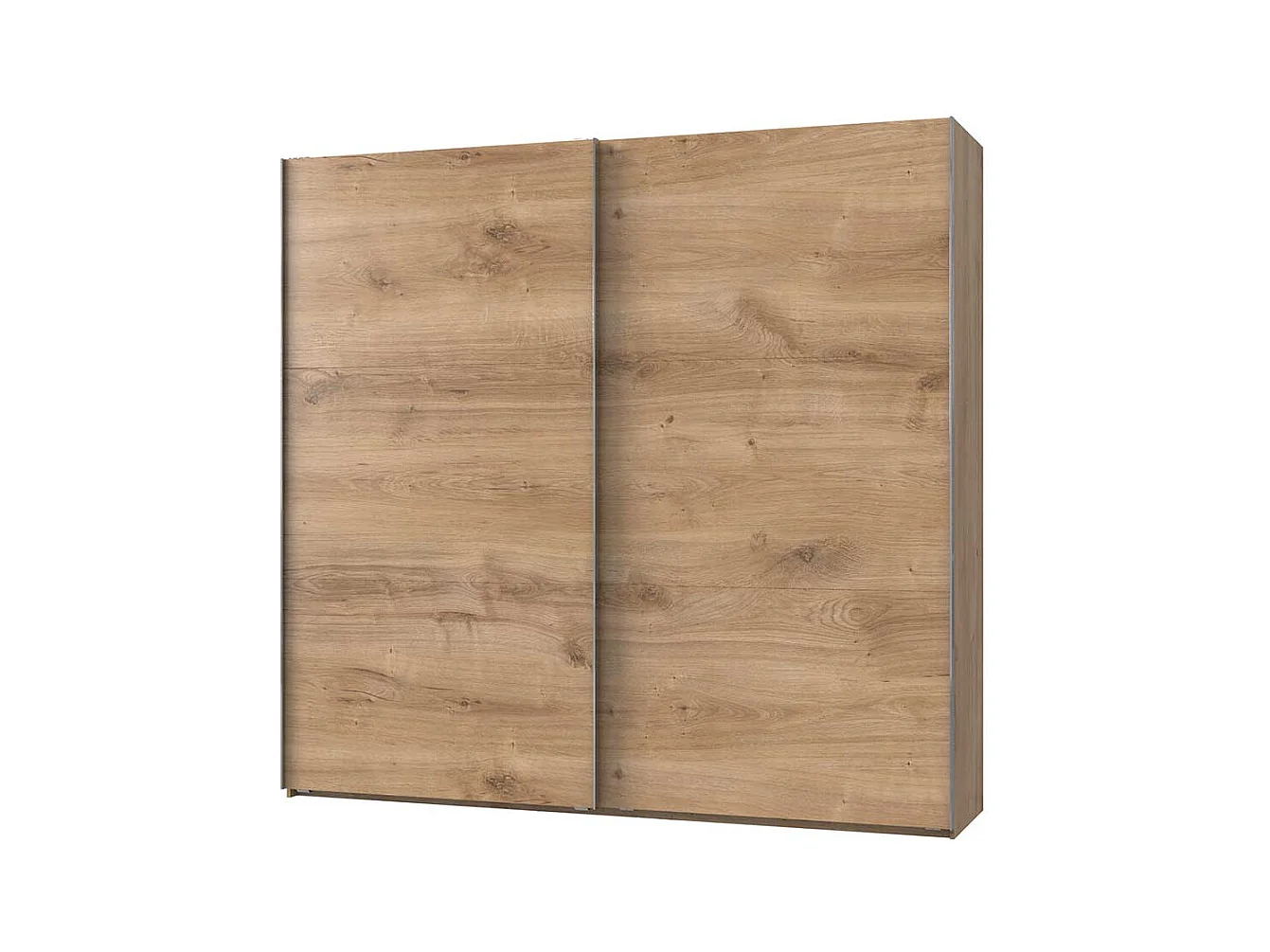 Kleiderschrank Schiebetüren in Plankeneiche NB Made in Germany