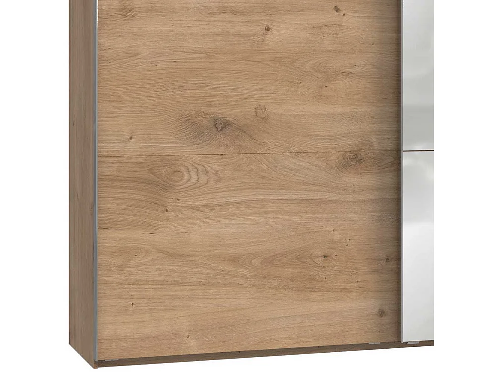 Gleittürenschrank Kleiderschrank mit Spiegel 300 cm breit