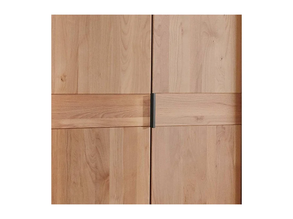 Kleiderschrank Kleiderschrankwand teilmassiv - 393 cm breit