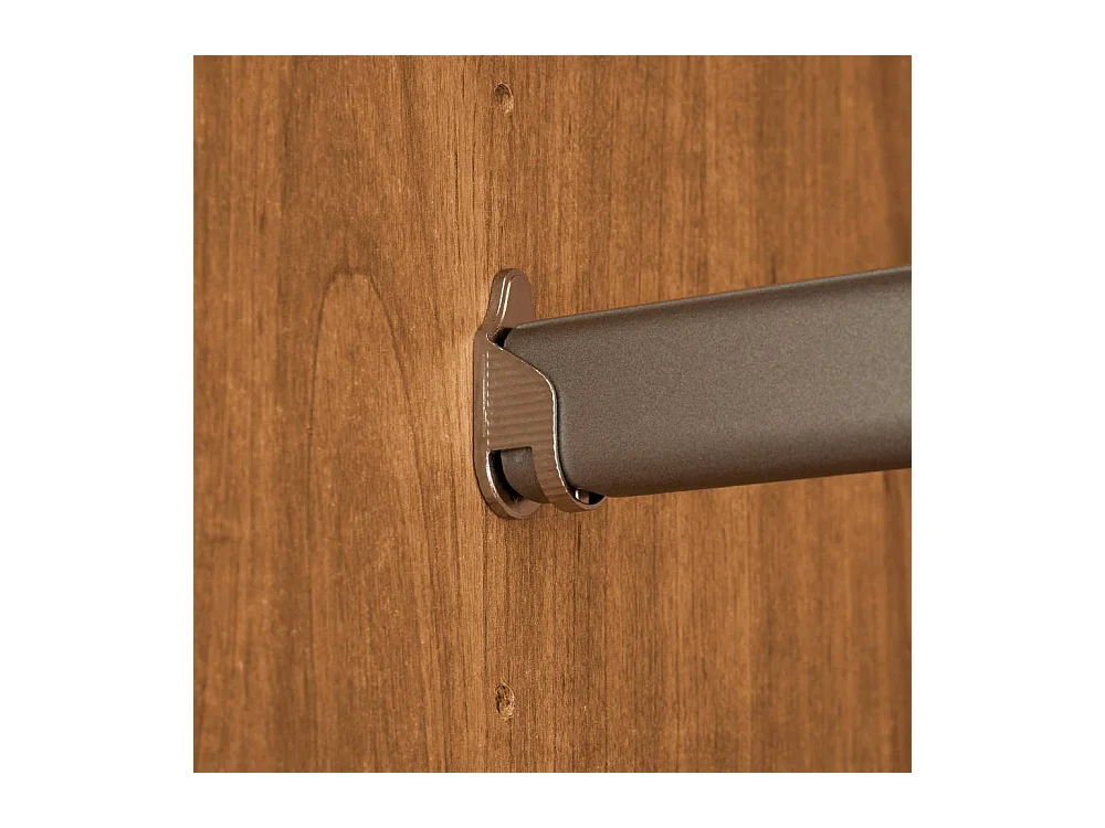 Kleiderschrank Kleiderschrankwand teilmassiv - 393 cm breit