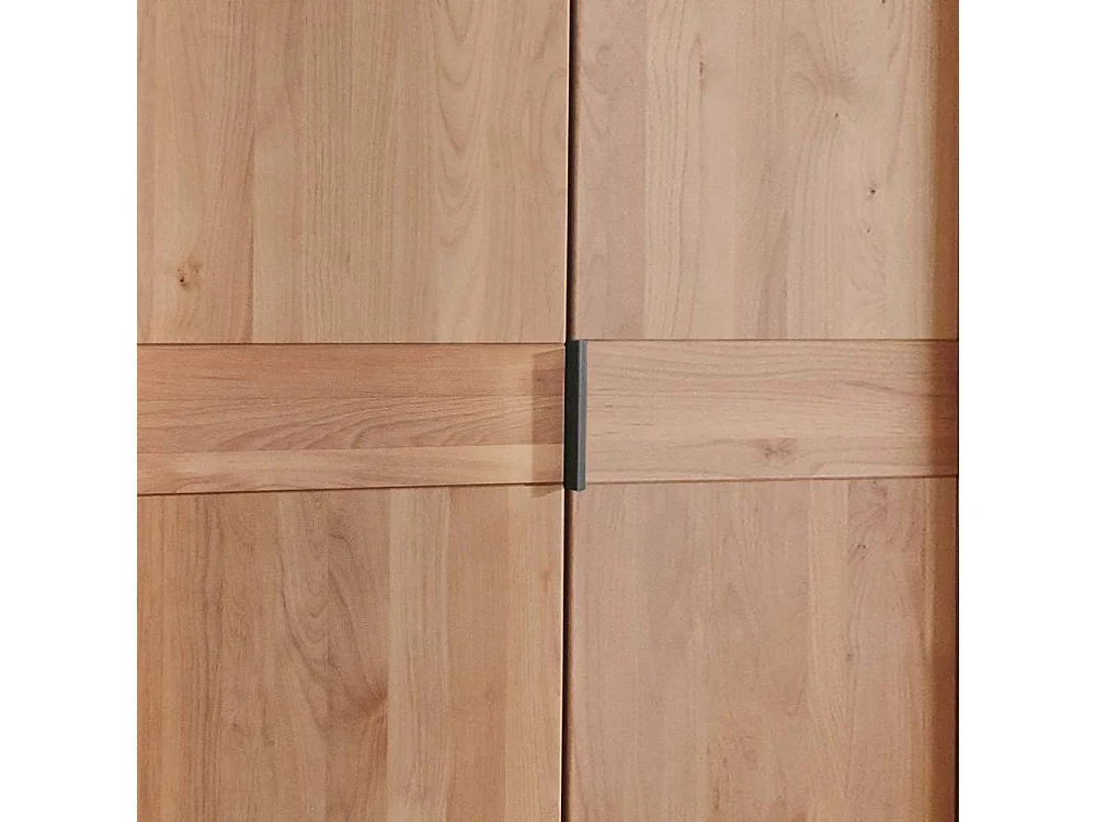 Kleiderschrank Kleiderschrankwand teilmassiv - 393 cm breit