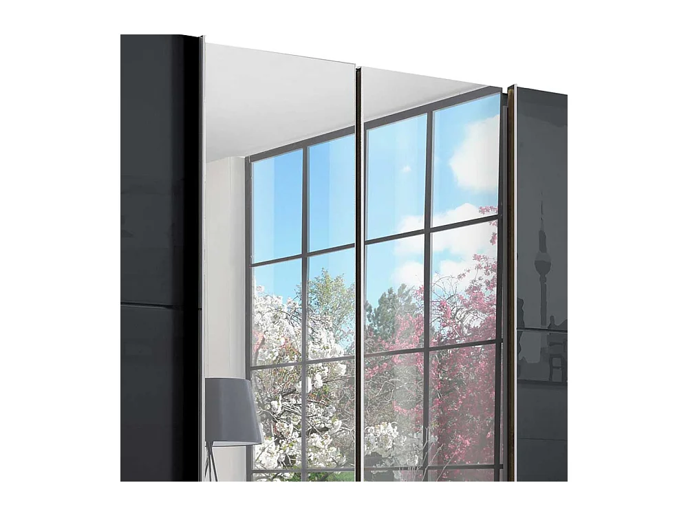 XL Schlafzimmerschrank mit Spiegeln Made in Germany 300 cm breit