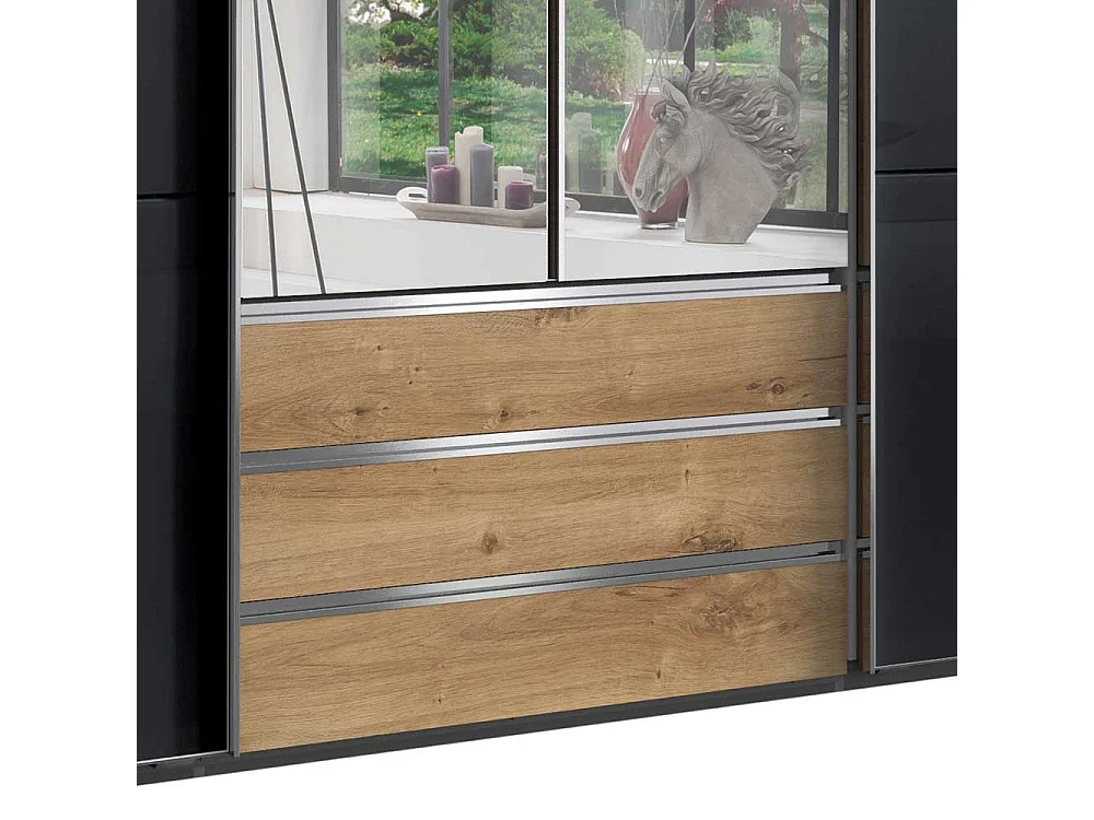 XL Schlafzimmerschrank mit Spiegeln Made in Germany 300 cm breit