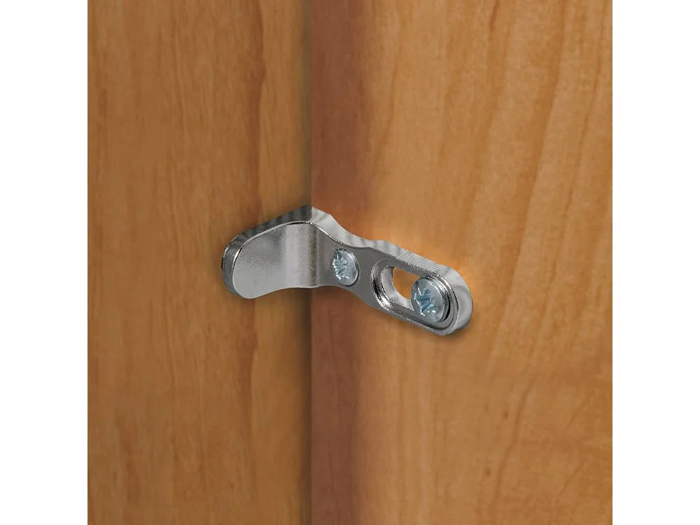 Schlafzimmerschrank Drehtürschrank in Champagner und Erlefarben