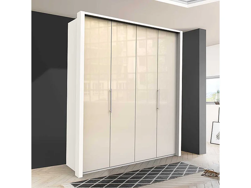 Kleiderschrank Made in Germany glasbeschichtet