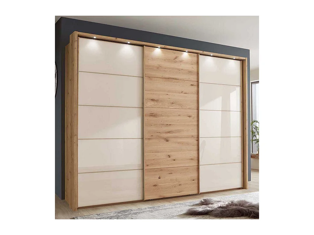 Großer Kleiderschrank Made in Germany 3 Schwebetüren