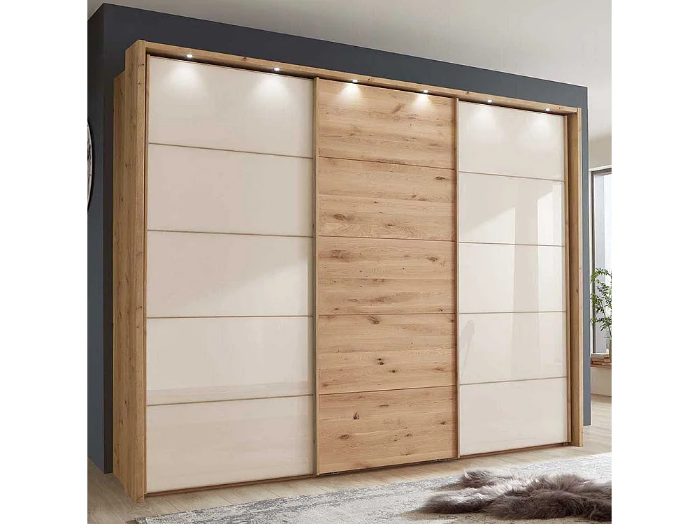 Großer Kleiderschrank Made in Germany 3 Schwebetüren