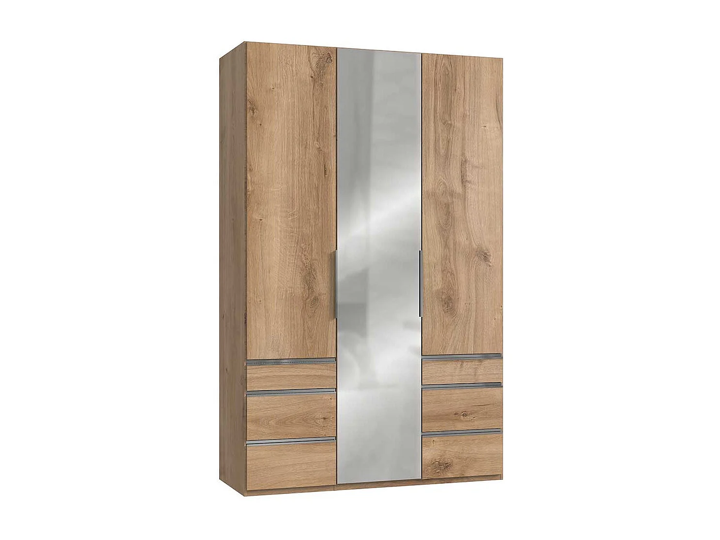 Kleiderschrank mit Schubladen und Spiegeltür Made in Germany