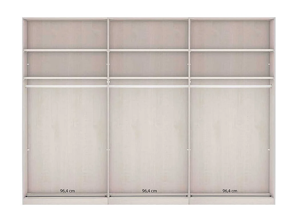 Schlafzimmerkleiderschrank mit Schiebetüren Made in Germany