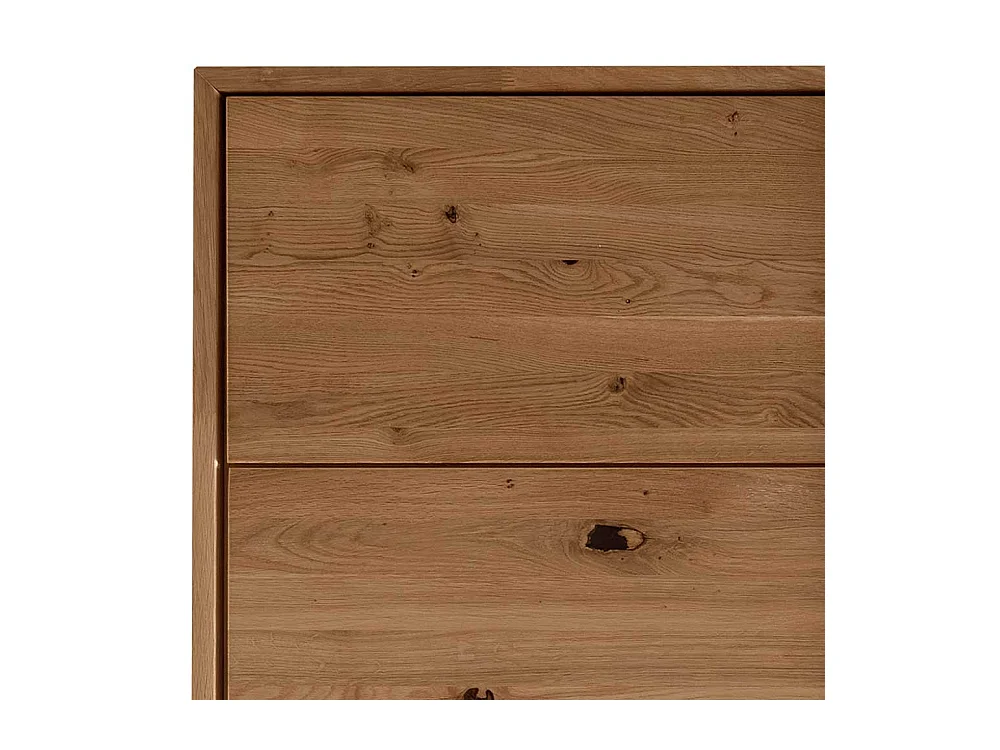 Kleiderschrank Wildeiche geölt Glas Anthrazit 219 cm hoch 245 cm breit