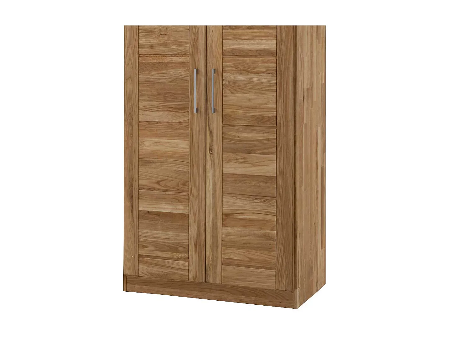 Schlafzimmerschrank aus Wildeiche Massivholz 2 Türen