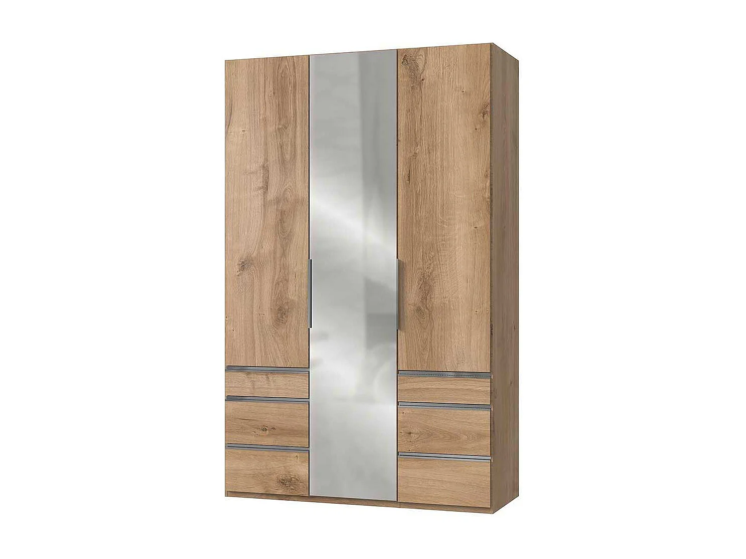 Kleiderschrank mit Schubladen und Spiegeltür Made in Germany