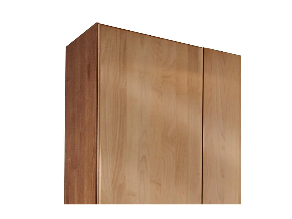 Kleiderschrank Holzschrank in Erlefarben teilmassiv