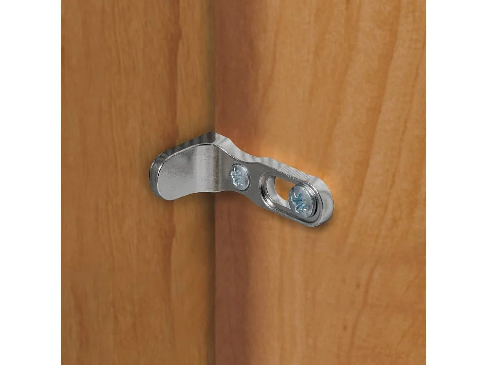 Spiegelkleiderschrank Schlafzimmerschrank teilmassiv mit Drehtüren