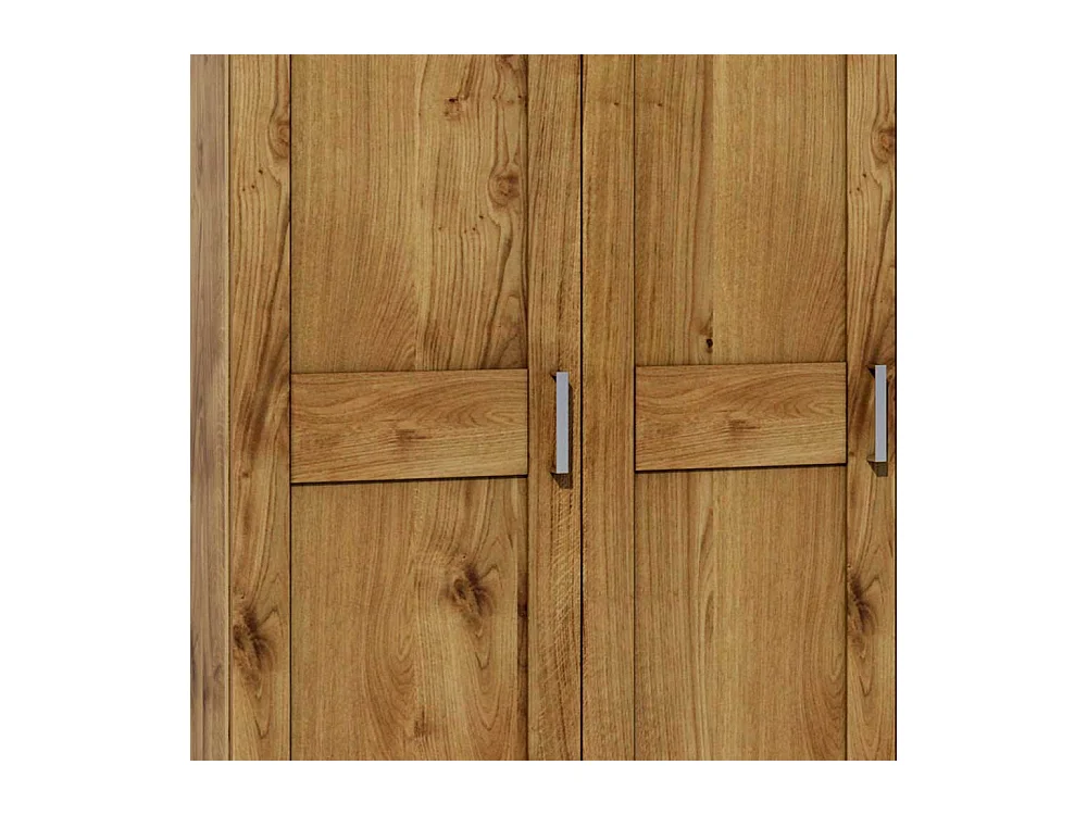 Schlafzimmerschrank in Wildeichefarben 3 türig