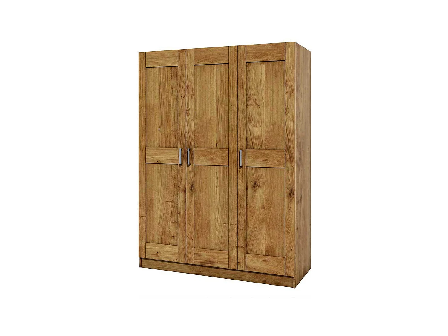 Schlafzimmerschrank in Wildeichefarben 3 türig