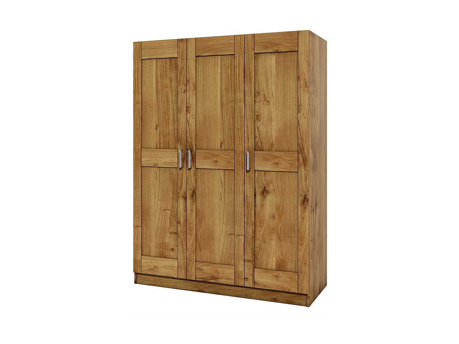 Schlafzimmerschrank in Wildeichefarben 3 türig