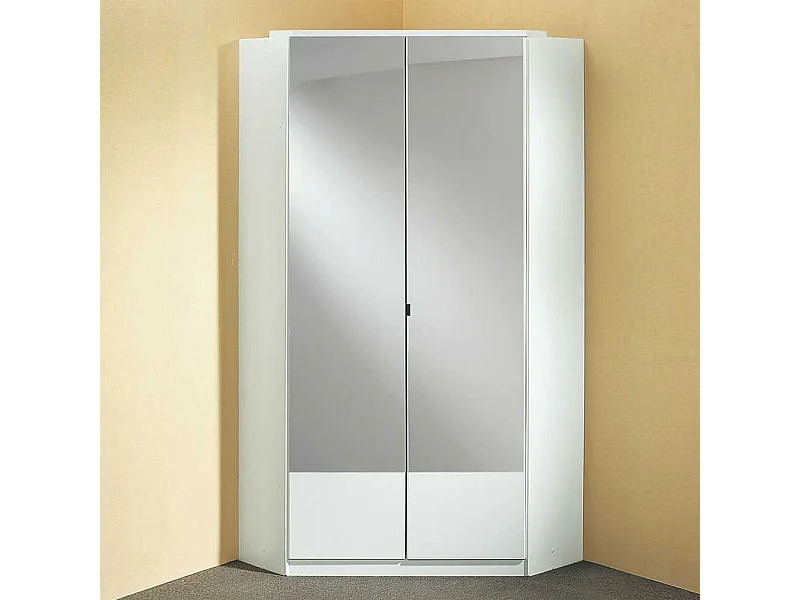Kleiderschrank für Ecken Spiegel