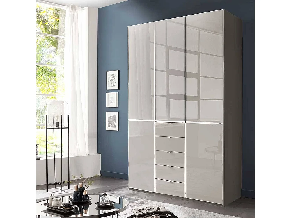 Moderner Schlafzimmerschrank Drehtürschrank mit Soft Close Made in Germany