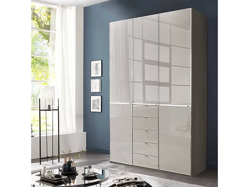 Moderner Schlafzimmerschrank Drehtürschrank mit Soft Close Made in Germany